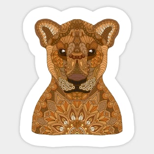 Lioness Sticker